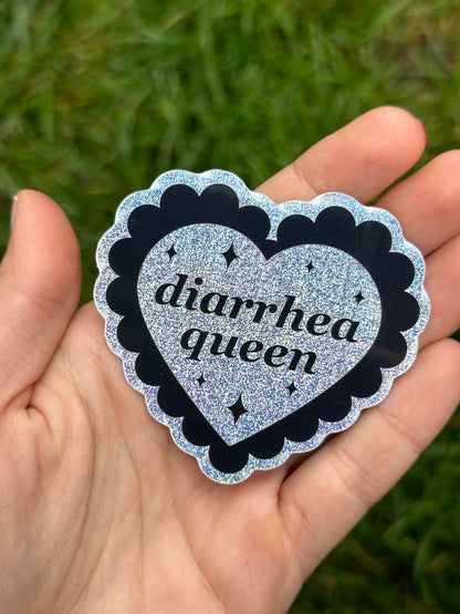 Diarrhea Queen Pixie Dust Sticker 2.7x2.5